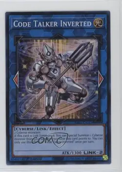 SR - Code Talker Inverted 1st Ed. YuGiOh 25th Anniversary Rarity Collection - Image 1