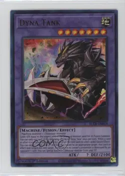 UR - Dyna Tank 1st Ed. YuGiOh Battles of Legends: Crystal Revenge #BLCR-EN018 - Image 1