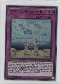 UR - The Ice Bound God 1st Ed. YuGiOh Brothers of Legend #BROL-EN052 - Image 1