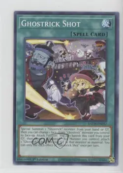 Ghostrick Shot 1st Ed. YuGiOh Battle of Chaos #BACH-EN057 - Image 1