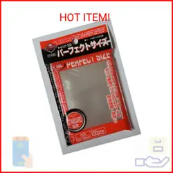 Perfect Barrier Card Sleeves (100 Piece), Clear, 64 x 89mm - Image 1
