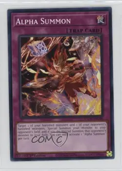 Alpha Summon 1st Ed. YuGiOh Age of Overlord #AGOV-EN100 - Image 1