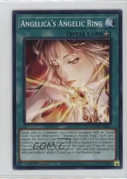 Angelica's Angelic Ring 1st Ed. YuGiOh Age of Overlord #AGOV-EN065 - Image 1