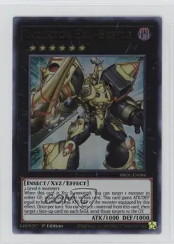 UR - Inzektor Exa-Beetle 1st Ed. YuGiOh Brothers of Legend #BROL-EN084 - Image 1