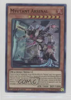 SR - Myutant Arsenal 1st Ed. YuGiOh Phantom Rage #PHRA-EN089 - Image 1