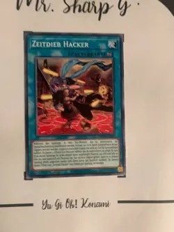 ZEITDIEB HACKER - 1. AUFLAGE MP20-DE041 DEUTSCH Yu-Gi-Oh! CARD COMMON KONAMI - Image 2