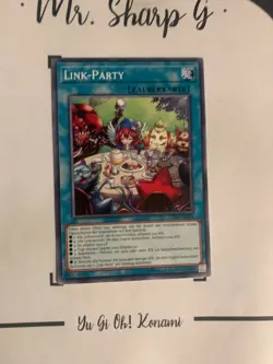 LINK-PARTY - IGAS-DE098 DEUTSCH Yu-Gi-Oh! CARD COMMON KONAMI TRADING CARD 2020 - Image 3