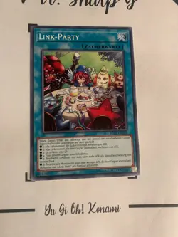 LINK-PARTY - IGAS-DE098 DEUTSCH Yu-Gi-Oh! CARD COMMON KONAMI TRADING CARD 2020 - Image 4