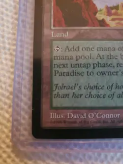 Undiscovered Paradise MTG Card Visions. Mint never played - Image 2