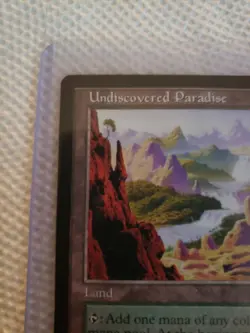 Undiscovered Paradise MTG Card Visions. Mint never played - Image 3