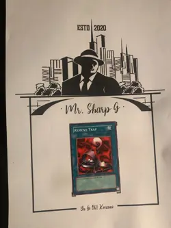 REMOVE TRAP - SDJ-034 ENGLISH Yu-Gi-Oh! CARD COMMON KONAMI STARTER DECK 2004 TCG - Image 1