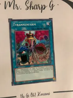 TYRANNENFARM - 1. AUFLAGE MP20-DE199 DEUTSCH Yu-Gi-Oh! CARD GAME TCG ORIGINAL - Image 3
