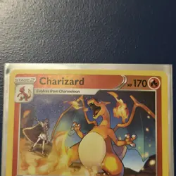 Charizard 025/185 Swsh04: Vivid Voltage Reverse Holo Pokemon Card LP - Image 2