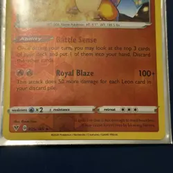 Charizard 025/185 Swsh04: Vivid Voltage Reverse Holo Pokemon Card LP - Image 3