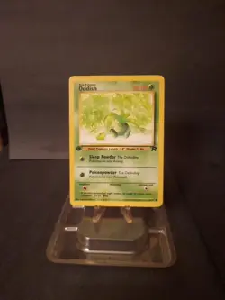 Oddish Pokemon TCG Team Rocket First 1st Edition Common Card #63/82 NM-M - Image 2