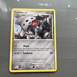 Lairon 53/123 Mysterious Treasures Pokemon Card - Image 1