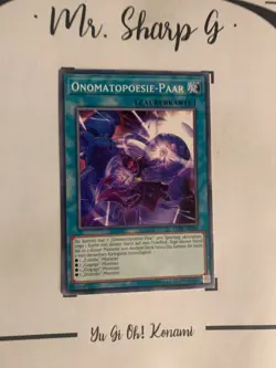ONOMATOPOESIE-PAAR - LED6-DE043 DEUTSCH Yu-Gi-Oh! CARD COMMON KONAMI 2020 - Image 3