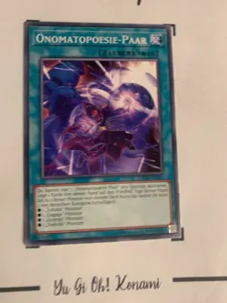 ONOMATOPOESIE-PAAR - LED6-DE043 DEUTSCH Yu-Gi-Oh! CARD COMMON KONAMI 2020 - Image 4