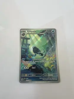 Tirtouga Full Art Illustration Rare 106/086 Pokemon Black Bolt English - Image 1