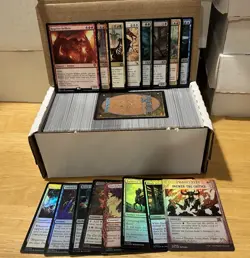 500 MTG Bulk Lot Magic The Gathering C/U + 20 RARES + 30 FOILS NO DUPES NM/LP - Image 1