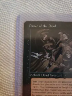 MTG Dance of the Dead Ice Age Magic the Gathering MINT never played - Image 3