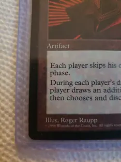 MTG - ANVIL OF BOGARDAN - VISIONS 1997 - MINT (NEVER PLAYED) - Image 2