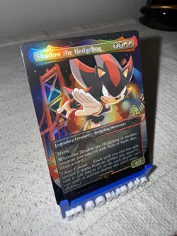Shadow the Hedgehog - FOIL - Secret Lair x Sonic - NM Magic MTG - Image 4
