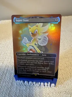 Super State - RAINBOW FOIL - Secret Lair x Sonic - NM Magic MTG - Image 3