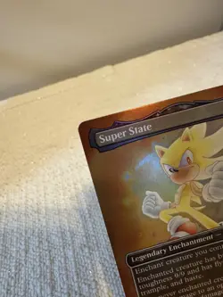 Super State - RAINBOW FOIL - Secret Lair x Sonic - NM Magic MTG - Image 4