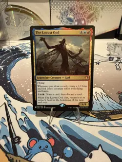 MTG The Locust God Commander 2020 Regular 219/322 Mythic - Image 1