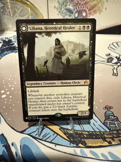 MTG Liliana, Heretical Healer Liliana, Defiant Necromancer, NM-Mint, English - Image 1