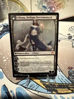 MTG Liliana, Heretical Healer Liliana, Defiant Necromancer, NM-Mint, English - Image 2