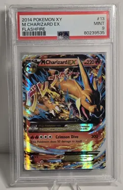 2014 Charizard EX 10/106 Holo Rare Pokemon XY PSA 9 MINT - Image 1