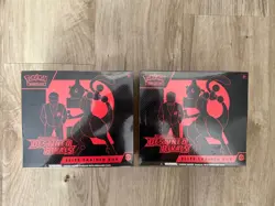 Pokemon Destined Rivals ETB Elite Trainer Box x 2 - Brand New & Sealed - Image 1
