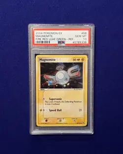 PSA 10 Magnemite Reverse Holo#68 EX Fire Red Leaf Green 2004 Pokemon GEM MINT - Image 1