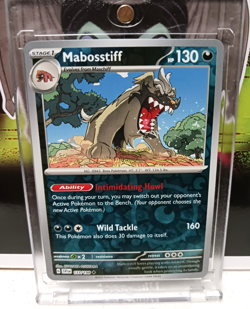 Mabosstiff 137/198 Reverse Holo Pokemon Scarlet & Violet NM - Image 1