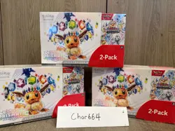 3x Pokemon Prismatic Evolutions Elite Trainer Box & Booster Bundle - 2 Pack - Image 1