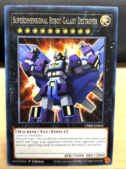 YuGiOh Crossover Breakers CRBR-EN043 Superdimensional Robot Galaxy Destroyer - Image 1