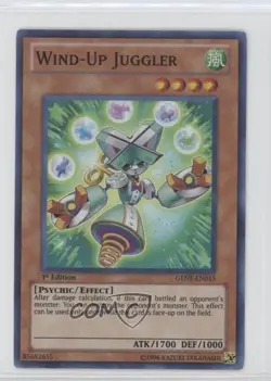 Wind-Up Juggler 1st Ed. YuGiOh Generation Force #GENF-EN015 - Image 1
