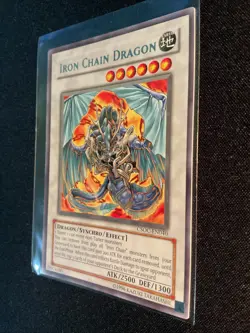 Yugioh - Iron Chain Dragon CSOC-EN040 Crossroads of Chaos Unlimited Rare NM - Image 3