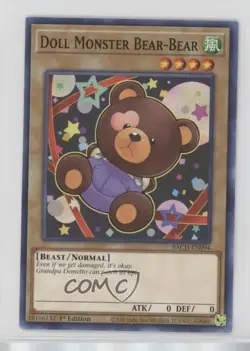 Doll Monster Bear-Bear 1st Ed. YuGiOh Battle of Chaos #BACH-EN094 - Image 1