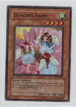 Dancing Fairy 1st Ed. YuGiOh Labyrinth of Nightmare #LON-038 2003 - Image 1