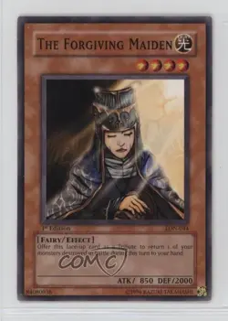 The Forgiving Maiden 1st Ed. YuGiOh Labyrinth of Nightmare #LON-044 2003 - Image 1
