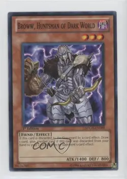 Broww Huntsman of Dark World 1st Ed. YuGiOh Gates the Underworld Structure Deck - Image 1
