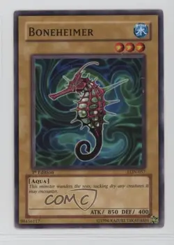 Boneheimer 1st Ed. YuGiOh Labyrinth of Nightmare #LON-057 2003 - Image 1