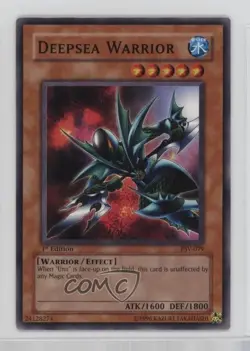 Deepsea Warrior 1st Ed. YuGiOh Pharaoh's Servant #PSV-079 2002 - Image 1