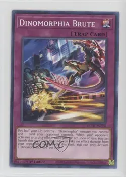 Dinomorphia Brute 1st Ed. YuGiOh Battle of Chaos #BACH-EN070 - Image 1