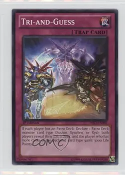 Tri-And-Guess 1st Ed. YuGiOh Primal Origin #PRIO-EN080 - Image 1