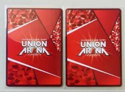 Union Arena Card Araragi Tsukihi Story SR Set of 2 Near Mint - Image 2
