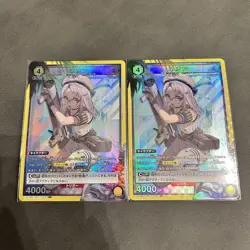 Union Arena Victory Goddess NIKKE Neon SR 2 Card Set Near - Image 1